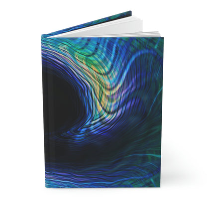 Swirly Notebook Book Hardcover Journal Matte