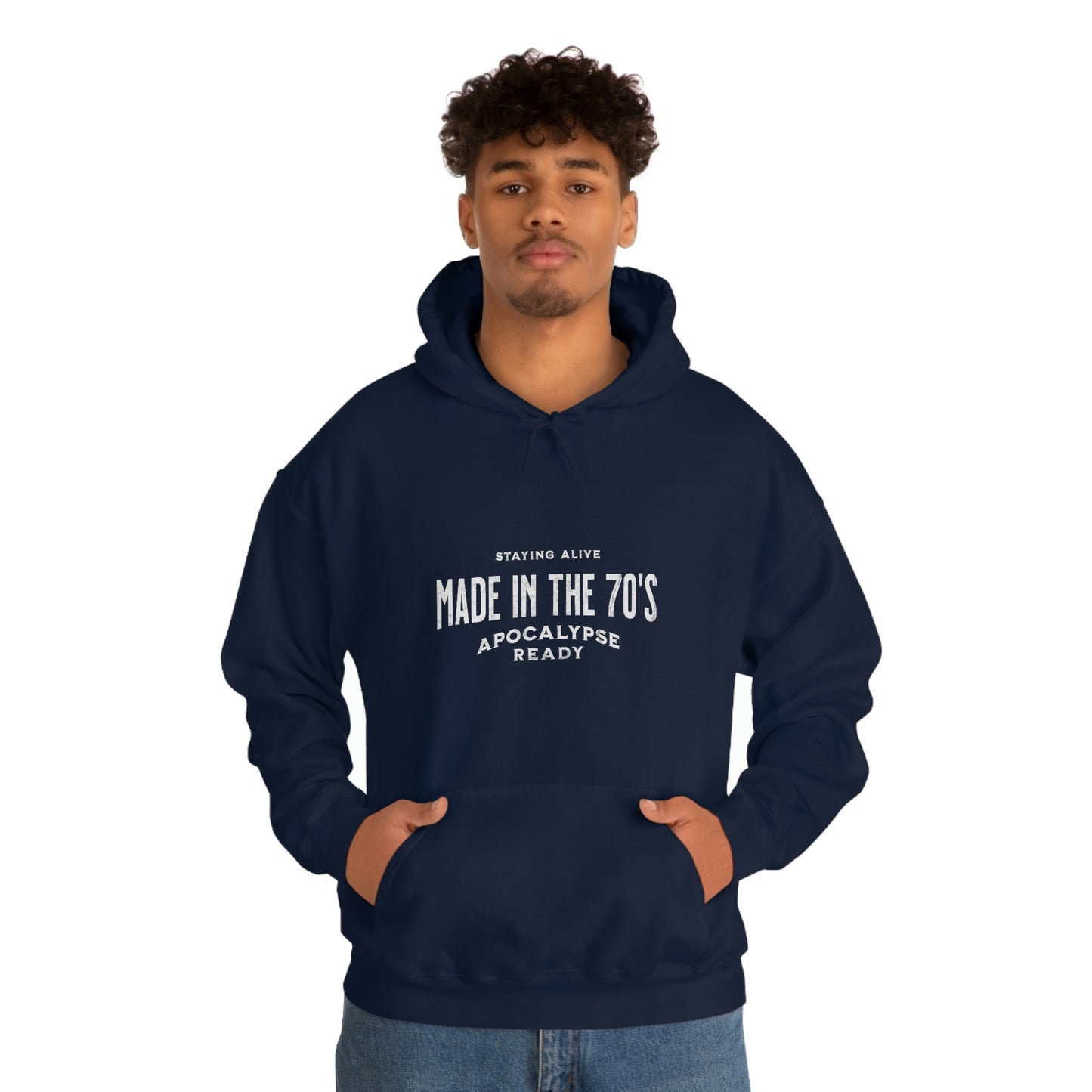 GenX Staying Alive Unisex Hooded Sweatshirt