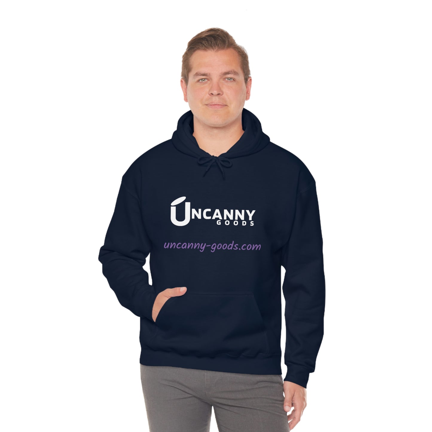 Uncanny Goods Brand Unisex Hooded Sweatshirt