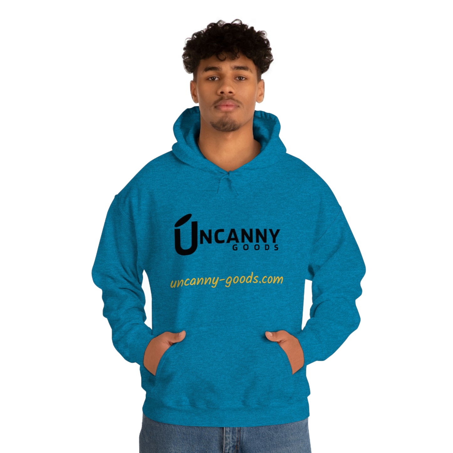 Uncanny Goods Brand Unisex Hooded Sweatshirt