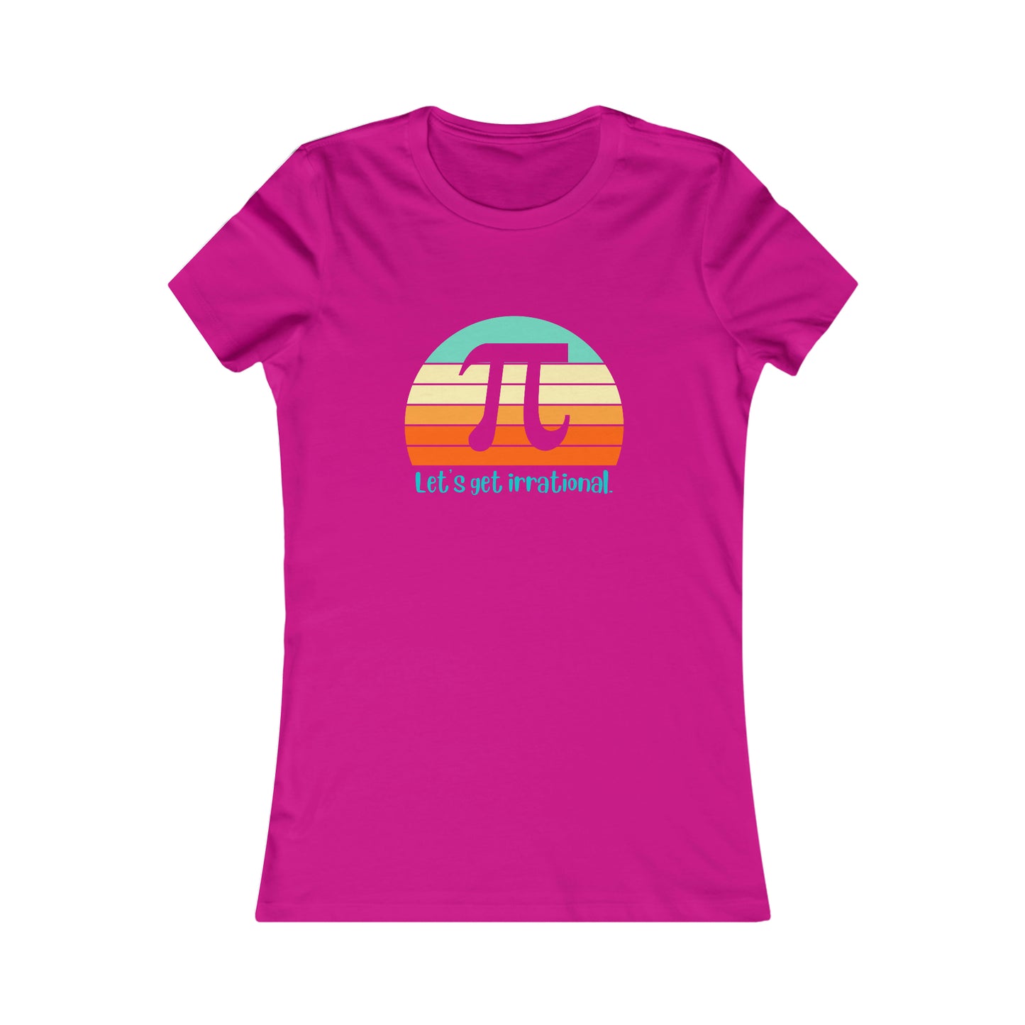 Let's Get Irrational Pi Women's Cotton Tee