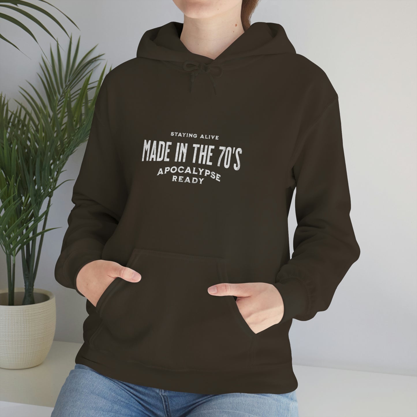 GenX Staying Alive Unisex Hooded Sweatshirt