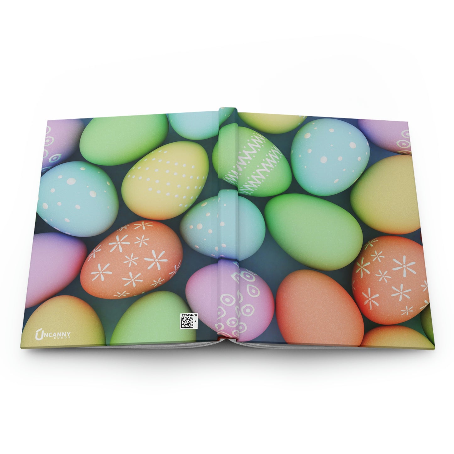 Colorful Eggs Notebook Book Hardcover Journal Matte