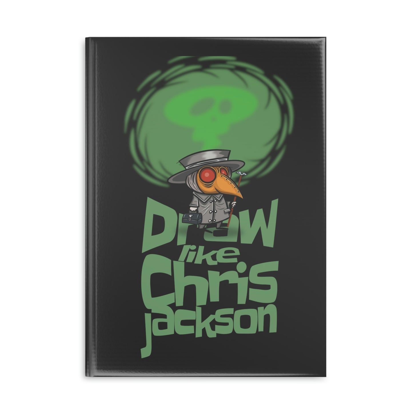 Draw Like Chris Jackson Hardcover Notebook with Puffy Covers