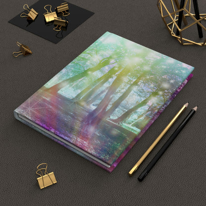 Faerie Forest Notebook Book Hardcover Journal Matte