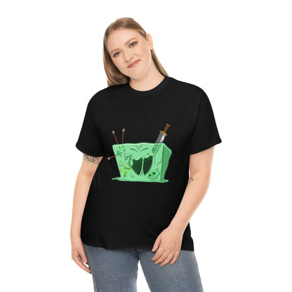 Chris Jackson GERRY THE GELATINOUS CUBE Unisex Cotton T-shirt