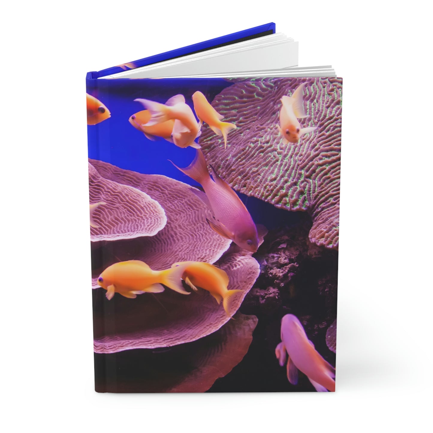 Coral Reef Notebook Book Hardcover Journal Matte