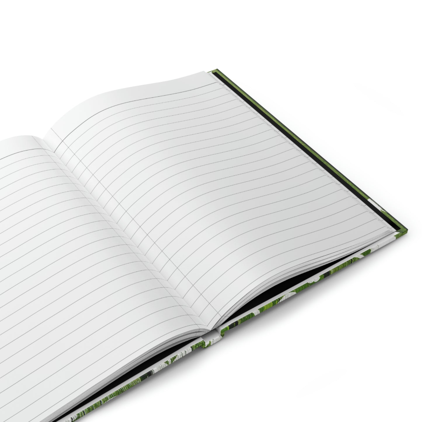 Green Glory Notebook Book Hardcover Journal Matte