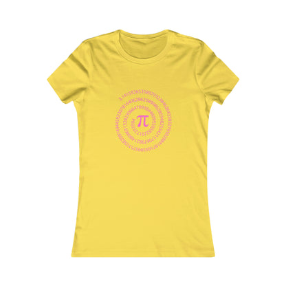 Spiral Pi Women's Cotton Tee