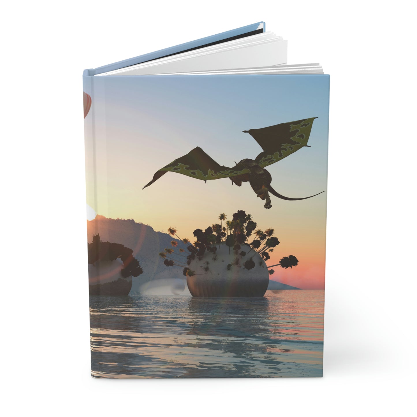 Dragon Flight Notebook Book Hardcover Journal Matte