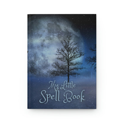 Blue Moon Spell Book Hardcover Journal Matte